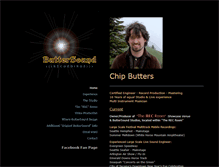 Tablet Screenshot of buttersound.com